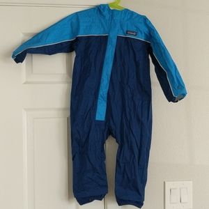 Patagonia baby rain suit-torrentshell one piece